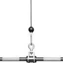 REP Fitness LAT Pulldown and Low Row Cable Machine Attachments and Functional Trainer Attachments – Curl Bar, D-Handle, Ankle Cuff, Tricep Rope, Sports Handle, Straight Bar, Row, Chinning Triangle