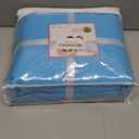 Best Season Queen Size Sheet Set 3 Piece 400 Thread Count Cotton (Turquoise Color) - 100% Long Staple Cotton Sheets Set, Soft Cotton Bed Sheets Sets with Deep Pocket fit Up to 16inch