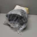 Dog Car Seat for Small Dogs Under 30lbs,Comfy & Safe Travel Bed with Washable Cover,2 Clip-On Safety Leashes and Pockets,Anti-Slip Base,Easy to Install(Grey)