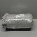 OLANLY Bathroom Rugs 59x24, Extra Soft Absorbent Chenille Bath Rugs, Rubber Backing Quick Dry, Machine Washable Bath Mats for Bathroom Floor, Tub and Shower, Home Decor Accessories, Light Grey