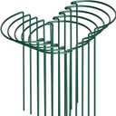 10 Pack Peony Cages and Supports, 10" (W) x 24"(H) Plant Support, Heavy-Duty Metal Plant Support Stakes, Plant Stakes for Outdoor & Indoor Plants, Perfect for Flowers and Vegetable