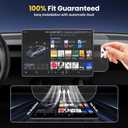 Karltys [Upgrade] 2PCS for 2025 2026 Lincoln Navigator Screen Protector 11.1 Inch [No Glare & Fingerprint] 9H Full Coverage Bubble-Free Glass Touchscreen Tempered Glass Protector 2025 Navigator Accessories