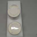 hjn Small White Vase Set of 2 for Modern Home Decor,Ceramic Vases for Centerpieces Flower Vases for Living Room Wedding/Dinner Table/Party -White