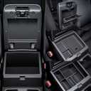 Center Console Organizer (3-piece set) for Tacoma 4th Gen (2024-2026) - Not for Hybrid - for Tacoma Accessories