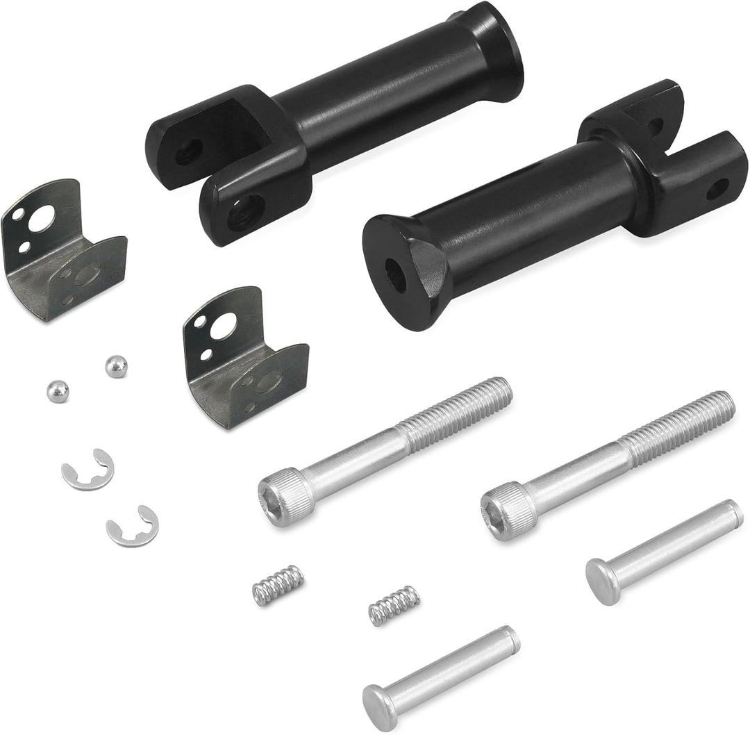 Passenger Peg Mount Footpeg Supports for Harley Softail Models 2018-2025 Deluxe Fat Boy Heritage Sport Glide Softail Slim Street Bob Breakout Low Rider Models