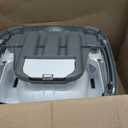 Ingenuity Baby Base 2-in-1 Booster Feeding and Floor Seat with Self-Storing Tray - Slate