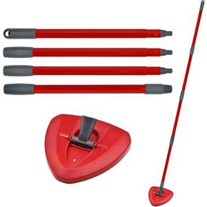 Mop Handle for Ocedar,Spin Mop Replacement Head Base Compatible with O cedar,4-Section Spin Mop Handles and Base for EasyWring Spin Mop