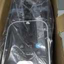 Single Serve Coffee Maker, Iced and Hot Coffee Machine for K Cup & Grounds, Compact Design, 40oz Removable Water Reservoir, 6 to 24 Oz Brew Sizes, Fits 7.3" Travel Mug, Black