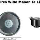 30Pcs Rust-Proof Wide Mason Ja Lids - for Electric Mason Jar Vacuum Sealer Lids - Food Grade Material