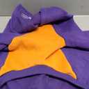 Lelepet Dinosaur Costume - Large Dog Halloween Costume, Warm Fleece Hoodie for Small Dogs, Thick Sweatshirt, French Bulldog, Beagle, Lab, Dachshund, Greyhound, Pitbull, Purple XL