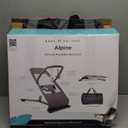 Baby Delight Alpine Deluxe Portable Bouncer | Infant | 0 – 6 months | Charcoal Tweed