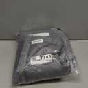 Magnetic Thermal Insulated Door Curtain, Temporary Cover, Durable Upgraded Oxford Cloth & Thicken Cotton Fill, Soundproof and Windproof (Gray, Fits Size 34" x 80")