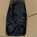 Utility Trailer Cover, 5 x 10 Utility Trailer Cover 600D Oxford Waterproof Windproof Heavy Duty Trailer Cover with Rear Ramp Gate, Fits Dump Trailer Tarp Fits 5 x 10FT (W x L)