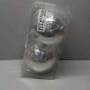 Christmas Ball Ornaments Set, 8 Inch, 6 Inch Large, Extra-Large Giant Hanging (SPN Decor) (Silver Shiny, 8 in (X-Large, Jumbo))