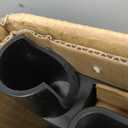 MaxWorks 80774 3-Shelf Utility Plastic Cart with Wheels-225 Lbs Maximum Capacity , Black