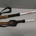 Cascade Mountain Tech Trekking Poles - Carbon Fiber Walking or Hiking Sticks with Quick Adjustable Locks, Cork Grip