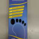 Plantar Fasciitis Feet Insoles Arch Supports Orthotics Inserts Relieve Flat Feet, High Arch (Men's 7-7 1/2 | Women's 9-9 1/2) (Gray)