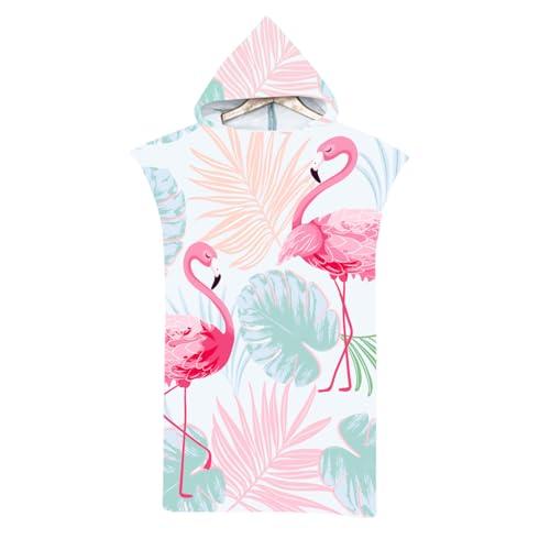 LOMTRATS Quick Dry Surf Poncho Changing Towel Robe Hoodie for Men Women,Swimming Beach Surfing Diving Home Hot Springs Bathing（Adult-M）