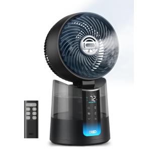 DREO TurboCool Misting Fan 516, 5 Drop Cooling Fans that Blow Cold Air