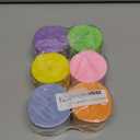 HOUSE OF PARTY Pastel Love Crepe Paper Streamers 6 Crepe Paper Rolls 492ft (1.8 Inch x 82 Ft/Roll) - Pack of Orange, Yellow, Green, Blue, Purple, Pastel Pink Paper Streamers Easter Party Decorations