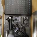 Shower Head, 10'' High Pressure Rainfall Shower Head with 3 Settings Handheld Shower Combo with 11''Extension Arm, Anti-leak Square Rain Shower Head with 78'' Hose/Holder(Matt Black Shower Heads)