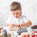 50 Yards Christmas Tinsel Garland Thin Glitter Metallic Holiday Twist Tinsel Garland Decoration for Christmas Tree Birthday Party Wedding Gift Wrapping Decorations Supplies(Silver)