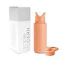 Simple Modern Water Bottle with Straw and Chug Lid Vacuum Insulated Stainless Steel Metal Thermos Bottles | Reusable Leak Proof BPA-Free Flask for Sports, Gym | Summit Collection | 32oz, Apricot