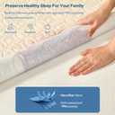 BEDLORE Waterproof Mattress Protector, Twin Size Mattress Pad with Deep Pocket 6"-15" Depth, Soft Breathable Single Bed Mattress Cover for Bedroom, Dorm Room (Beige)