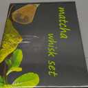 Taruzil Matcha Whisk Set with Matcha Bowl, Matcha Bamboo Whisk, Scoop, Sifter, Matcha Whisk Holder Unique Gifts for Women Mom Her Girl Friend Home Kitchen Decor Gifts for Christmas, Birthday