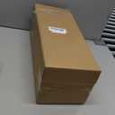 Bivvclaz Large Cable Management Box, Wooden Cord Organizer Box for Desk, Floor, Office to Hide Extension Cords Power Stripes Surge Protectors Chargers Wires, Black