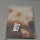 Fall Pillow Covers 18x18 Set of 2 Orange Cow Pumpkin Maple Leaf Throw Pillow Covers Outdoor Decoration Autumn Thanksgiving Decor Cow Pillowcase Farmhouse Decorative Cushion Case for Sofa Couch