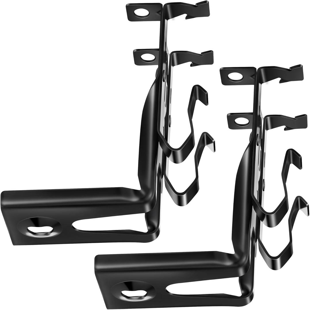 2 Pcs Garage Door Sensors Bracket, Replacement for 41A5034 Safety Sensor Kit Brackets, Compatible with Craftsman/Chamberlain/Liftmaster Garage Door Sensor