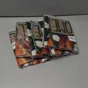 5 x Doncida 3 Pack Happy Halloween Thanksgiving Christmas Garden Flag 12x18 inch Double Sided Burlap Pumpkin Welcome Fall Holiday Small Yard Flag for Outside Decoration