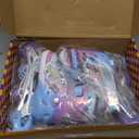 Nattork Girls Inline Skates for Kids Boys, 4 Sizes Adjustable Butterfly Blades Skates with All Light up Wheels - Birthday Gift for Indoor Outdoor Sports (Medium(1-4US), Purple)