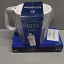 Brita Wave 10 Cup Water Pitcher Plus 2 Advance Filters, Assorted Colors (Clear) (Copper)