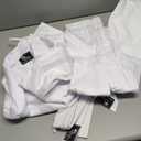 Hawk Sports Karate Uniform for Kids & Adults Lightweight Student Karate Gi Martial Arts Uniform with Belt (3 (5'3'' / 130lbs), White)