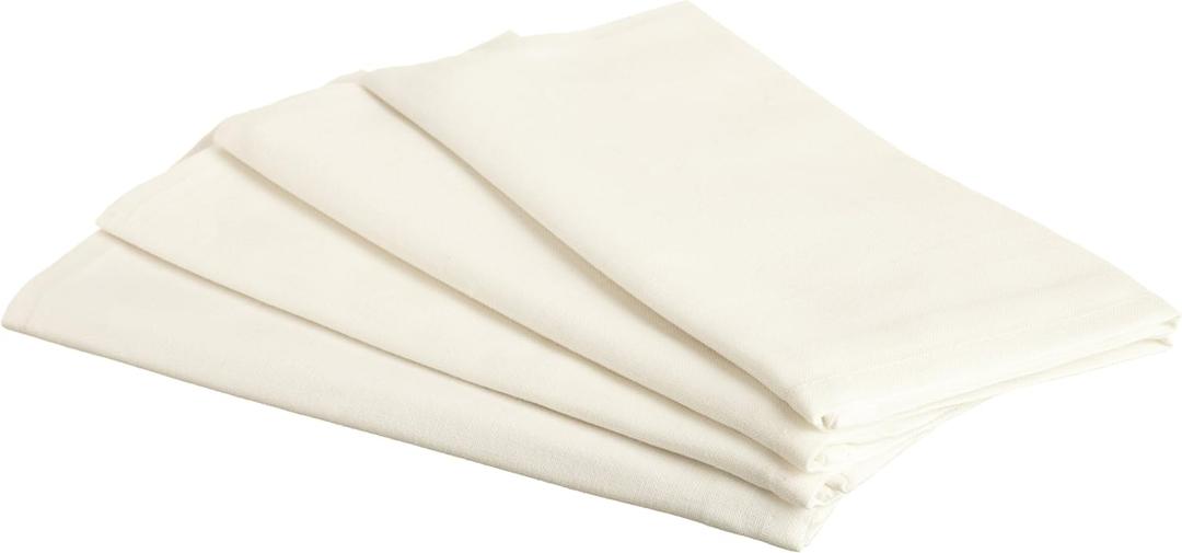 DII Basics White Napkin, Set of 4
