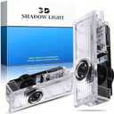 2PCS fit for LanSheng LED Car Door Projector Courtesy Lights Ghost Shadow Welcome Lamp (LanSheng)
