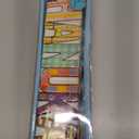 Rite Lite Chanukah Multicolor Menorah - Hand Painted Ceramic Colorful Menorah Whimsical Designs Kids for Hanukkah Gifts Jewish Holiday Party Favors Festival of Lights