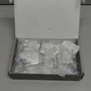 Amerdeco 10 Pack Brushed Satin Nickel Cabinet Knobs 1.4 Inch(35mm) Single Hole Cabinet Handles Dresser Knobs Drawer Knobs and Pulls for Bathroom Cabinets ZH0010