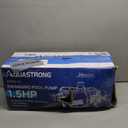 AQUASTRONG In/Above Ground Pool Pump, High Flow (Dual Speed with Timer, 1.5HP, 4975 GPH, 115V)