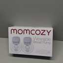 Momcozy S9 Pro Upgraded Wearable Breast Pump, Hands-Free Design with Extended Battery Life & LED Display, Double Electric Portable Pump with 2 Modes & 9 Levels, 24mm, 2-Pack, Gray