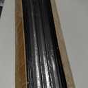 26 Pack Deck Balusters 32-1/4'' Bow Baluster, Black Metal Deck Spindle and Stairs Railing with Screws,Hollow Rectangle Deck Balusters for Deck Railing Porch