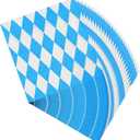 ASTARON 120pcs Bavaria Napkins Oktoberfest Party Decoration 33x33cm Decorative Napkins for Munich Oktoberfest Disposable Paper Napkins for Beer Tents Table Decoration German Beer Festival Supplies