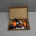 PHOEPET No Pull Dog Harness Medium Reflective Front Clip Vest with Handle, Adjustable 2 Metal Rings 3 Buckles,[Easy to Put on & Take Off] (M, Orange)