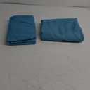 HolidayIdeas Fitted Table Covers for 6 Foot Tables - 72 x 30 Inch - 2 Pack Rectangle Teal Table Clothes Polyester Fabric Table Cover for Folding Table, Parties, Birthday, Vendor Stand, Trade Show