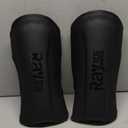 Muay Thai Shin Guards for MMA Kickboxing Leg Instep Protective Pads, Martial Art Sparring Gear for BJJ Karate Boxing Taekwondo Training, Men Adults Kids Children (Medium, Black)