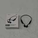 IFECCO Bone Conduction Headphones Bluetooth 5.4 - Wireless Open Ear Headphones with Mic,IPX5 Waterproof Bone Conduction Earbuds 10H Playtime for Cycling Running Hiking Bicycle (techno black)