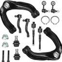 Front Upper Control Arms Suspension Kits Fit for Nissan Frontier 2005-2019, Pathfinder 2005-2012, Xterra 2005-2015, 10 PCS