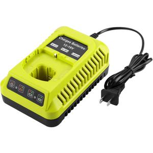 Energup 18V P117 Replacement Ryobi Charger for Li-ion Ni-cad Ni-Mh Battery, for 18V MAX One Plus Battery P100 P102 P103 P105 P107 P108 1400670 for Ryobi Charger